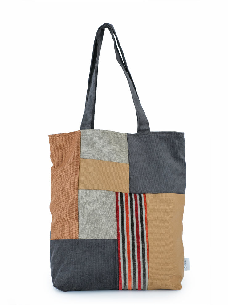Patched Tote bag