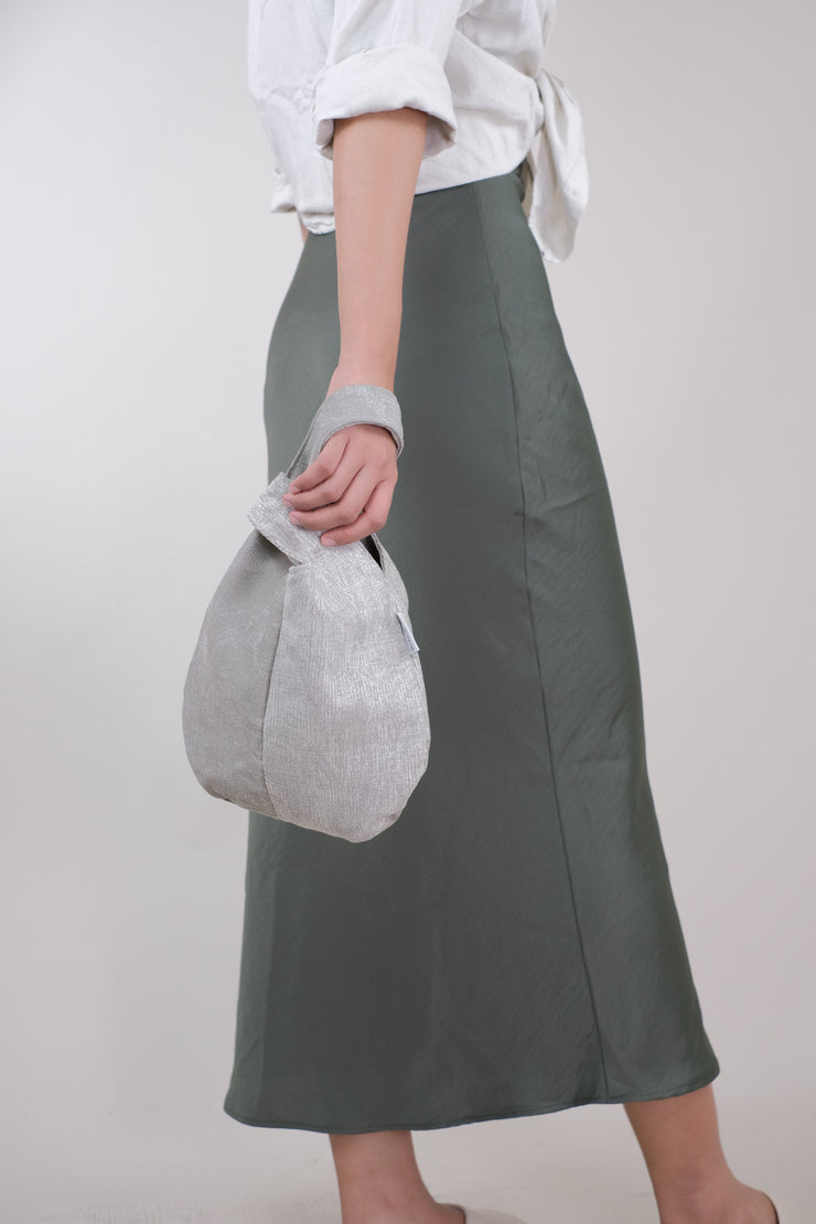 Dual Tone Knot Bag - Reversible