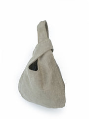 Dual Tone Knot Bag - Reversible